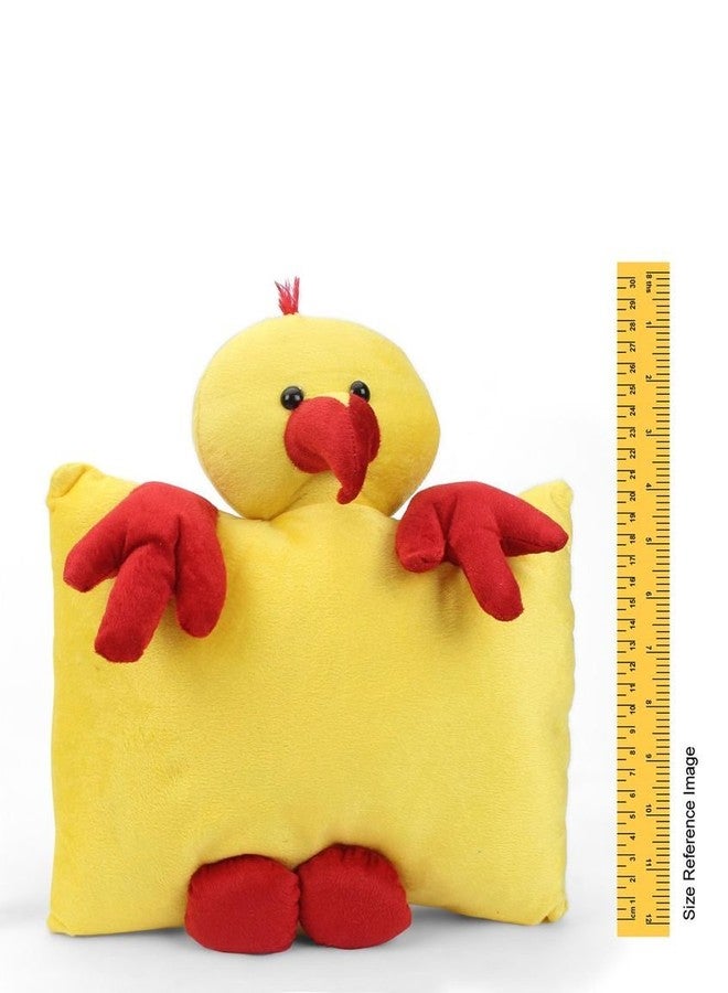 تيكلز وسادة ببغاء أصفر محشوة ناعمة للأطفال، 33 سم، هدية مثالية لأعياد الميلاد - Image 3